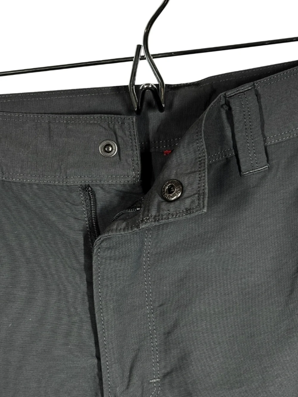 The North Face Men's Gray Cargo Hiking Shorts Size L 36